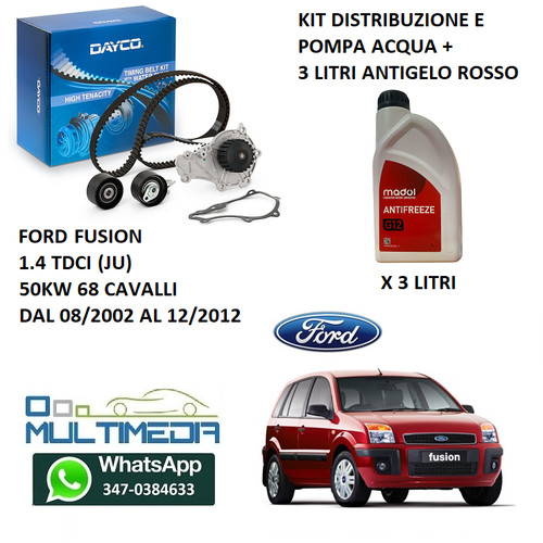 Kit distribuzione pompa - kit, acqua