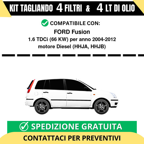 Tagliando per ford fusion 6 - tagliando,