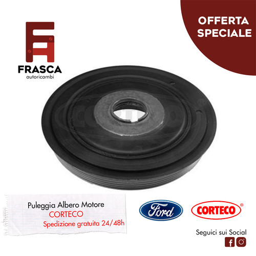 Puleggia albero motore - albero,