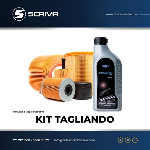 Kit tagliando olio 5w30 - tagliando, 4
